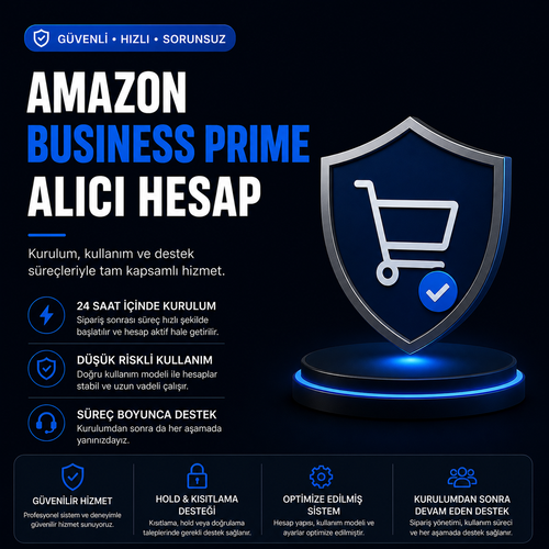 1 Yıllık Business Prime Alıcı Hesap Hizmeti
